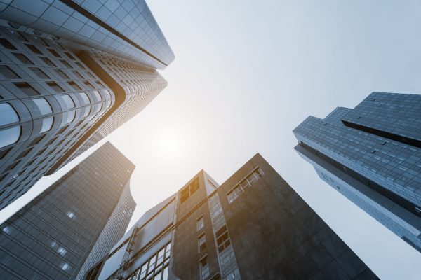 office buildings skyscrapers