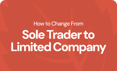How to change from sole trader to limited company