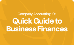 Company accounting 101: A quick guide to business finances