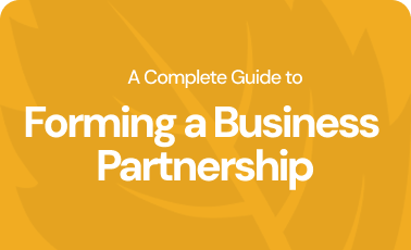 A complete guide to forming a business partnership