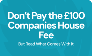Don’t Pay the £100 Companies House Fee – But Read What Comes With It