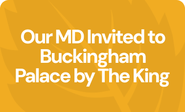 Our Managing Director was invited to Buckingham Palace — by The King
